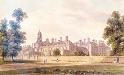 The South-West view of Kensington Palace, 1826 by John Chessell Buckler